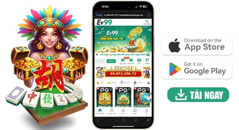 Giao diện 100win game trên di động